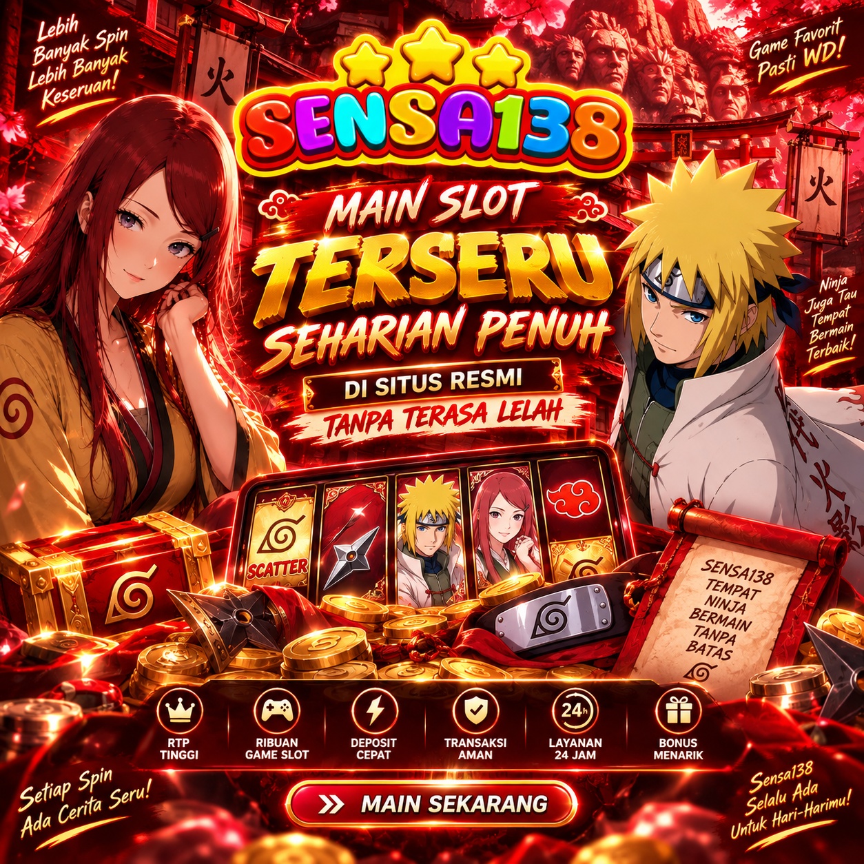 Sensa138: Main Slot Terseru Seharian Penuh di Situs Resmi Tanpa Terasa Lelah